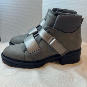 Rocket Dog Ilani Hawley Women's Ankle Boots Dark Gray Round Toe Size 10 EUC